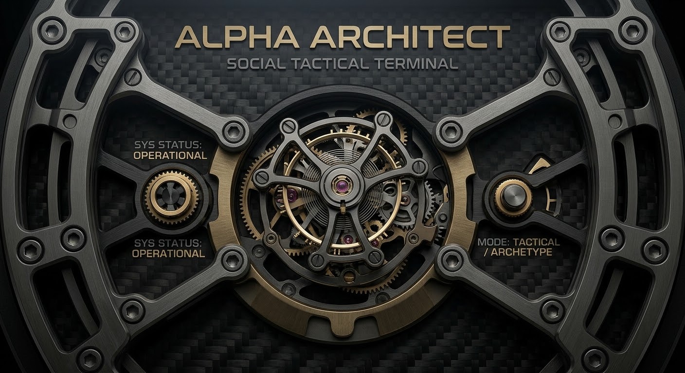 ALPHA ARCHITECT 精密黄铜齿轮与钛合金机械结构